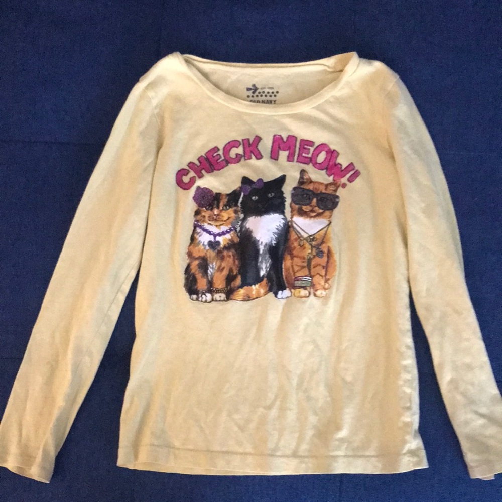 Old Navy Girls Medium Long Sleeve T-shirt